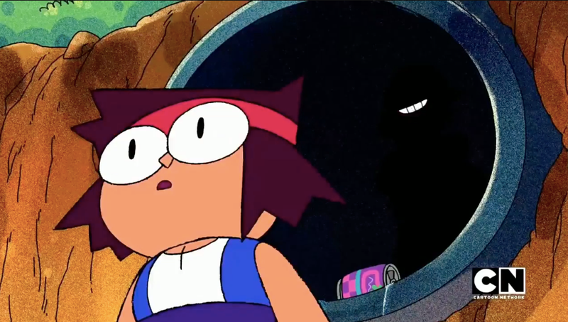 K.O. listening to his inner monologue.
